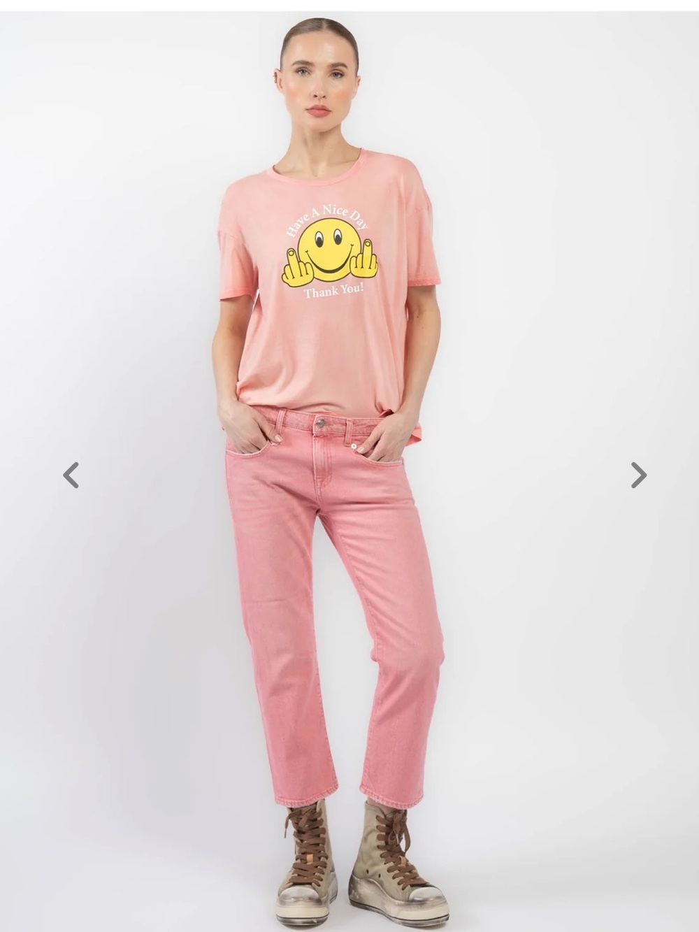 R13 Have A Nice Day Relax Tee